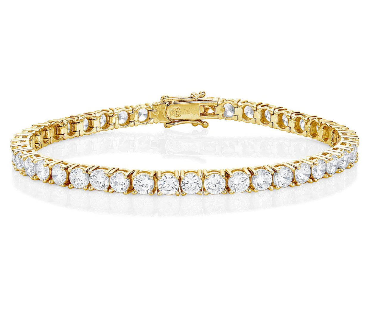 Pulsera “Tenis grande Oro” Katerin