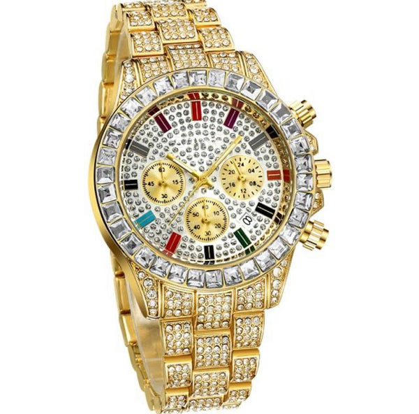 Reloj Katerin “Rainbow Gold ICE”