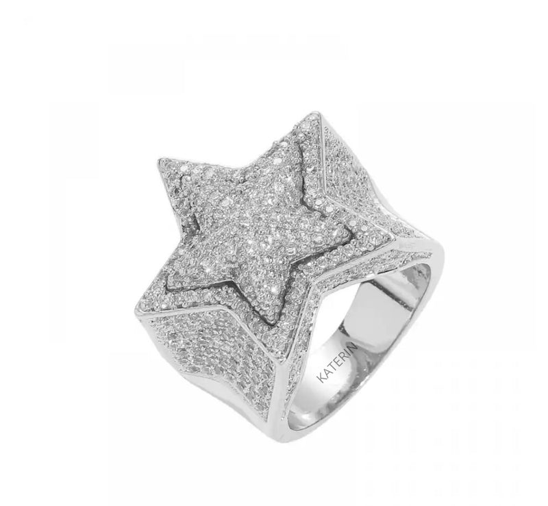 Anillo “estrella” en plata 925