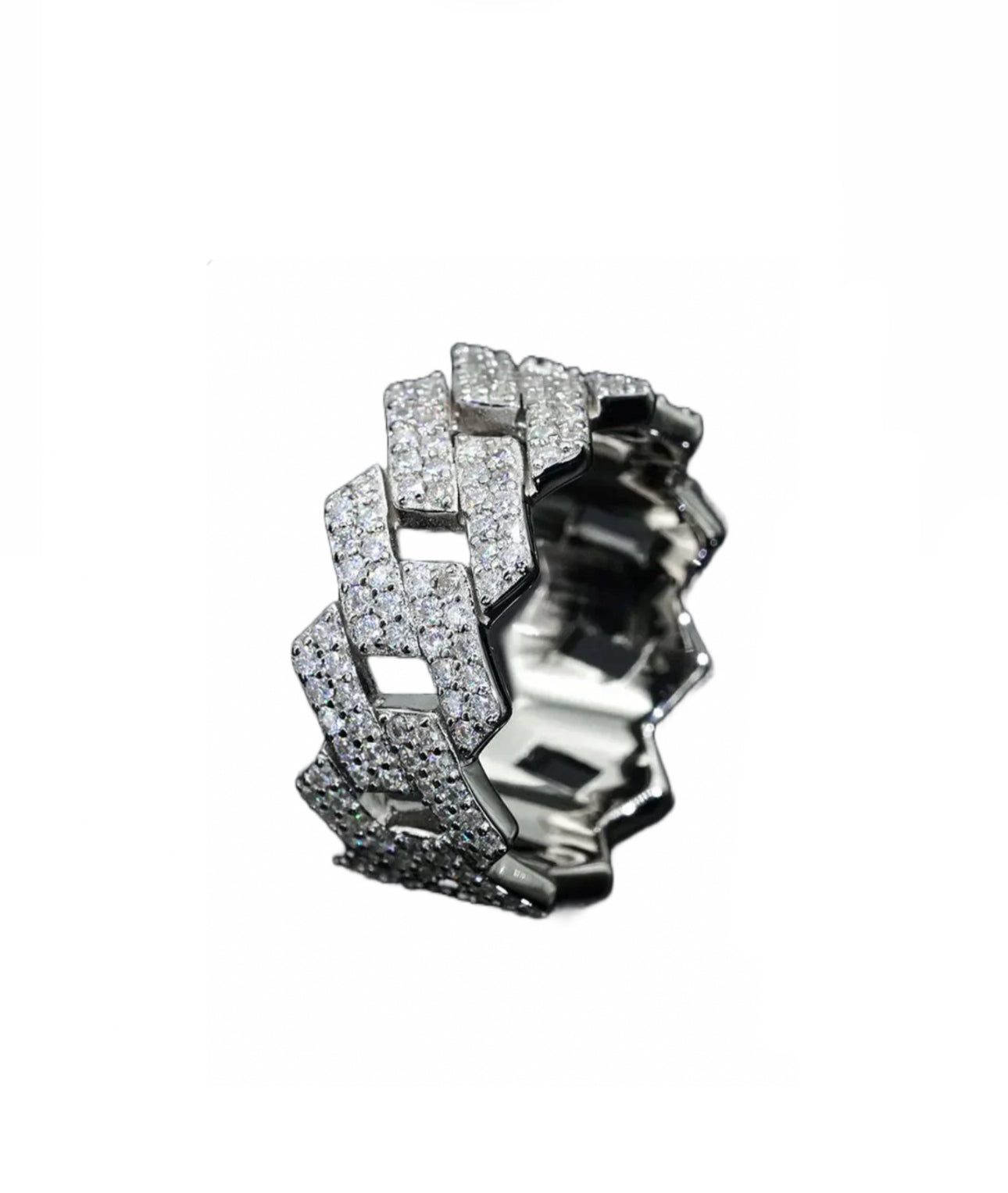 Anillo Cubano - Plata925