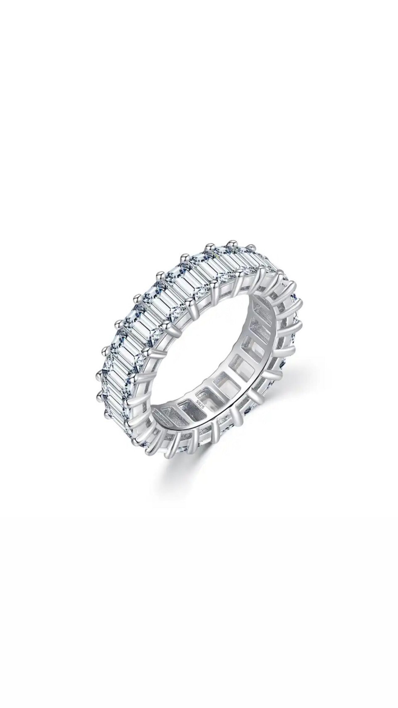 Anillo “Baguette” en plata 925