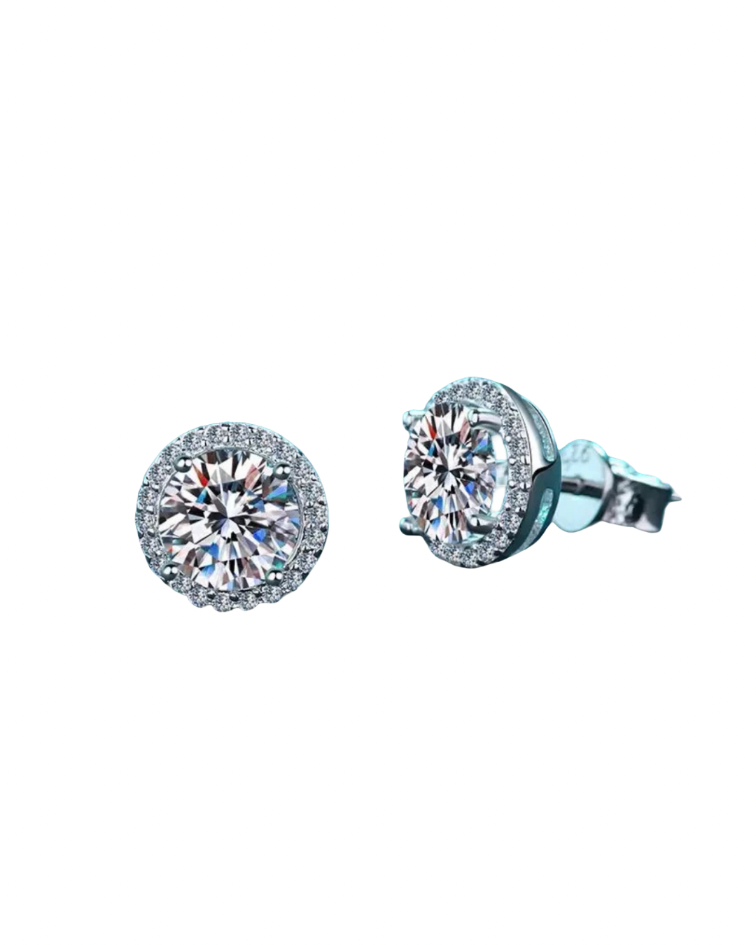 Pendientes "TUPAC" Plata 925 - Moissanita