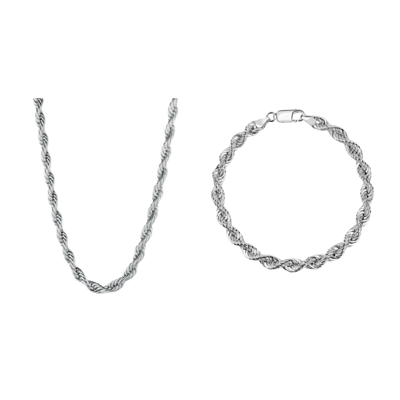 COMBO "ROPE SILVER"