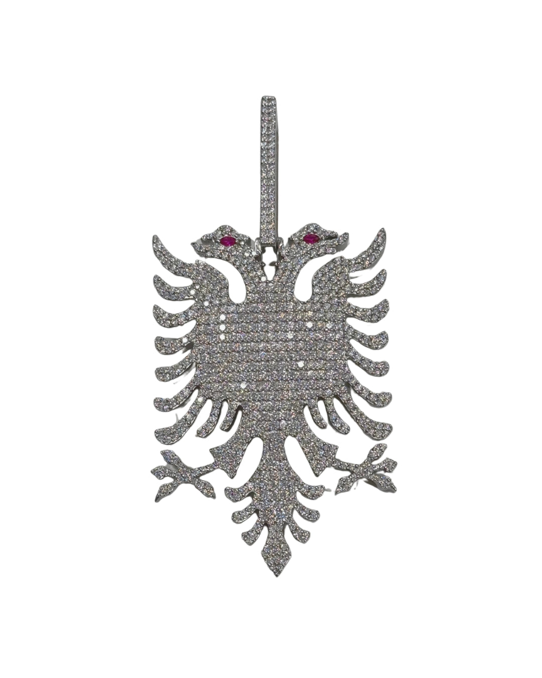 Ciondolo "ALBANIA DRIP" Silver 925 - Moissanite